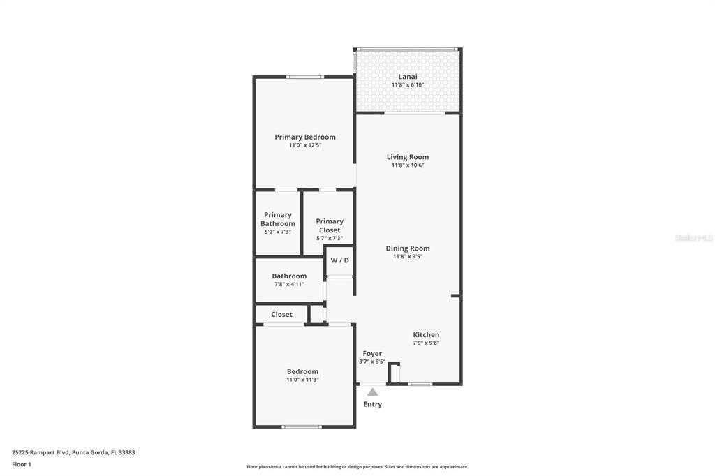 На продажу: $149,900 (2 спален, 2 ванн, 886 Квадратных фут)