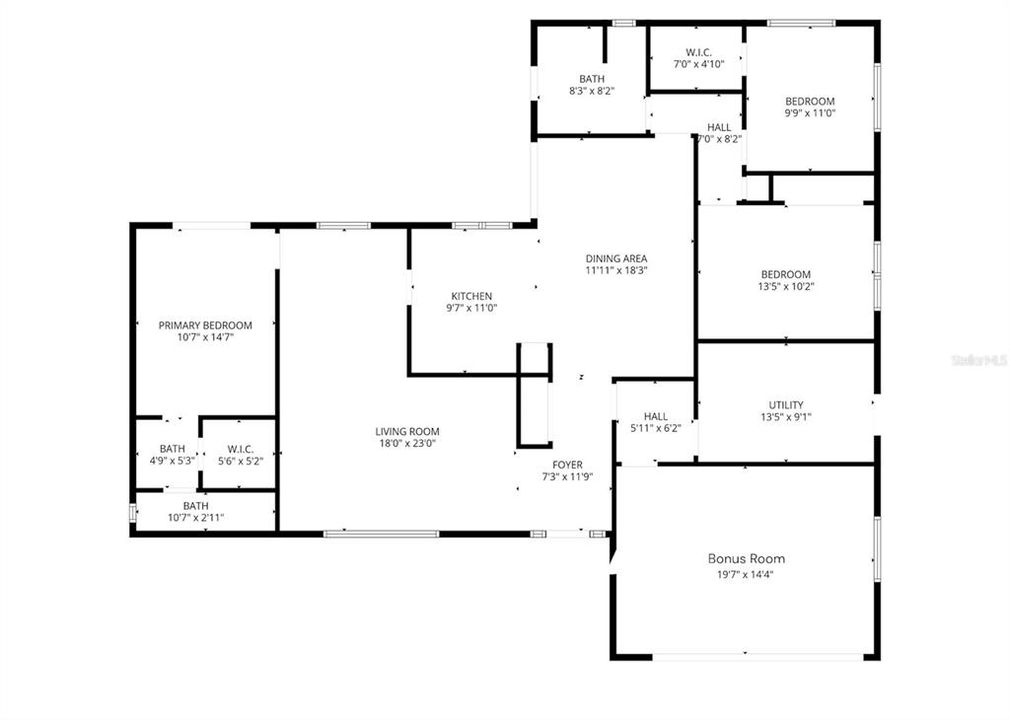 待售: $539,900 (4 贝兹, 2 浴室, 1774 平方英尺)