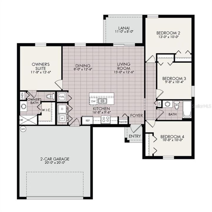 For Sale: $294,990 (4 beds, 2 baths, 1426 Square Feet)