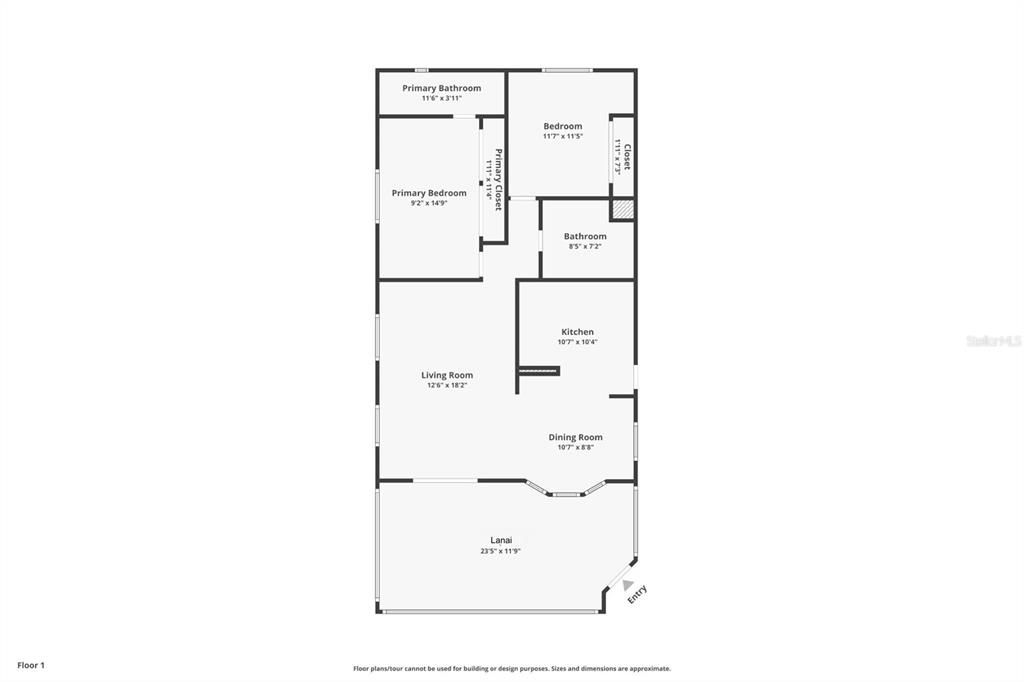 For Sale: $134,900 (2 beds, 2 baths, 912 Square Feet)