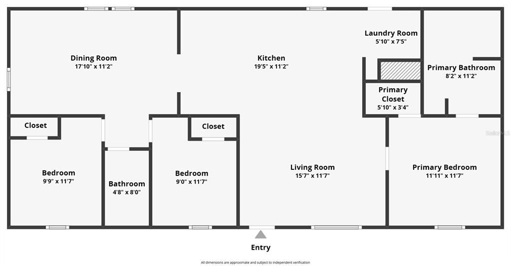 На продажу: $225,000 (3 спален, 2 ванн, 1248 Квадратных фут)