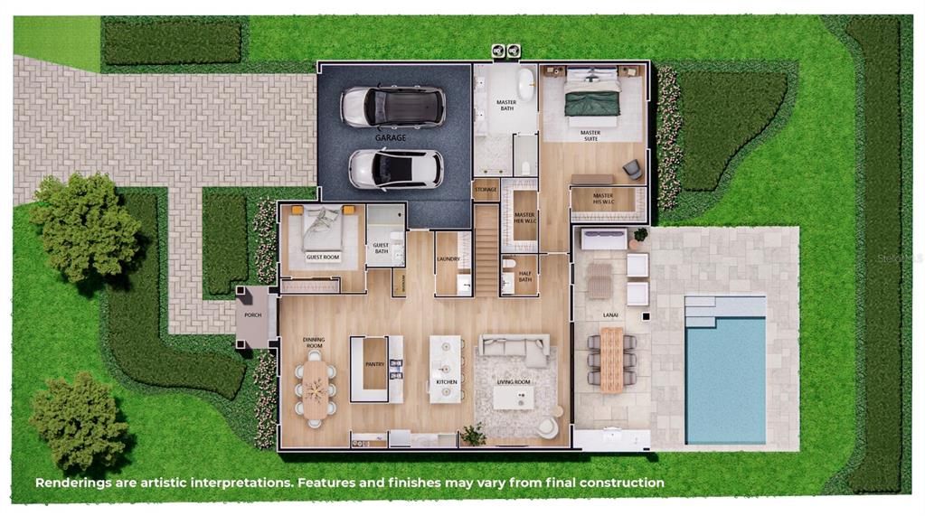 Activo con contrato: $1,980,000 (5 camas, 4 baños, 3584 Pies cuadrados)