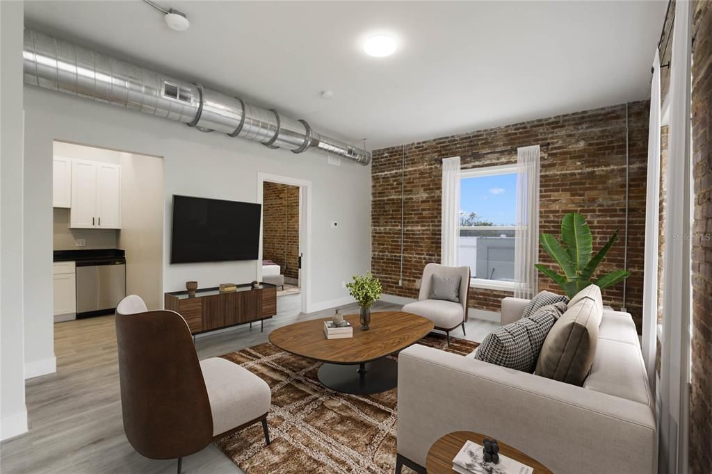 For Rent: $1,650 (1 beds, 1 baths, 587 Square Feet)