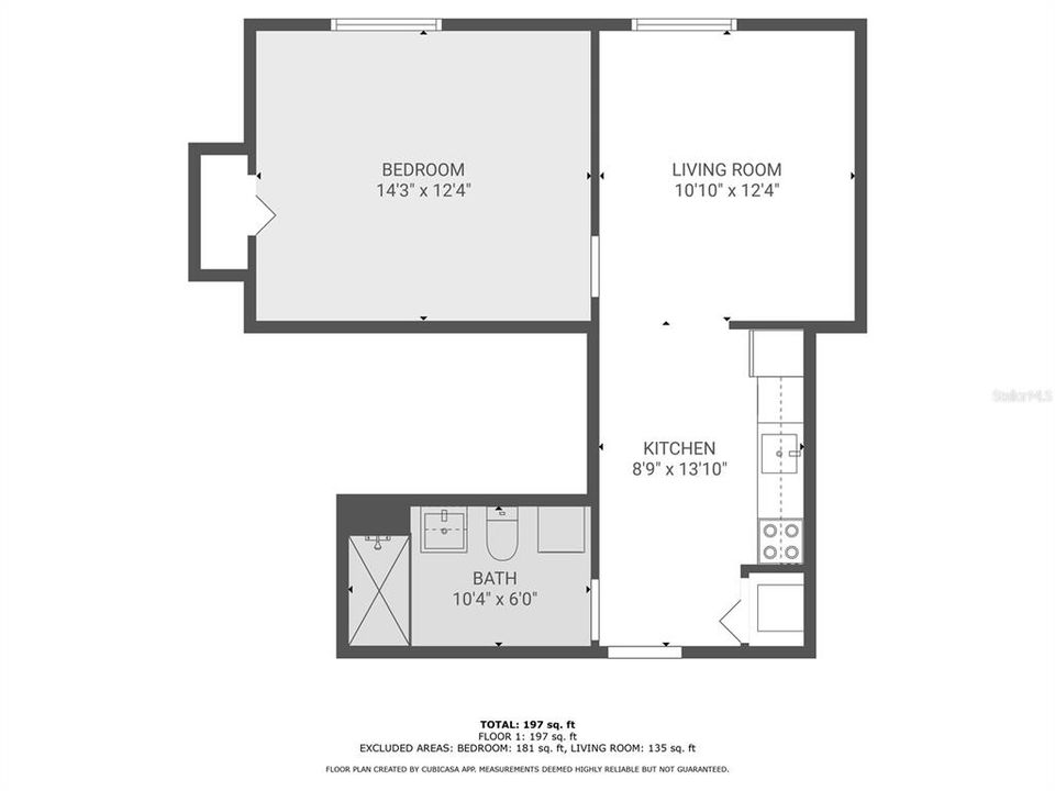 For Rent: $1,550 (1 beds, 1 baths, 538 Square Feet)