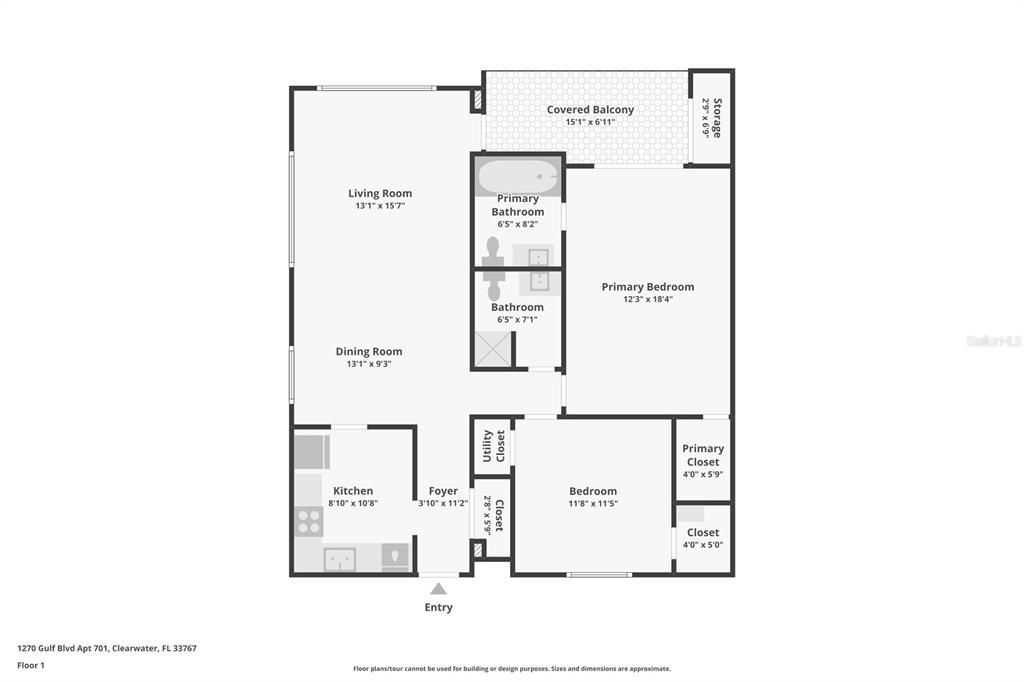 For Sale: $659,000 (2 beds, 2 baths, 1094 Square Feet)