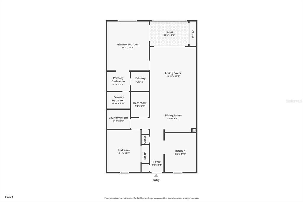 待售: $295,500 (2 贝兹, 2 浴室, 1110 平方英尺)