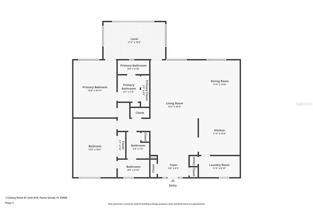 En Venta: $349,000 (2 camas, 2 baños, 1581 Pies cuadrados)