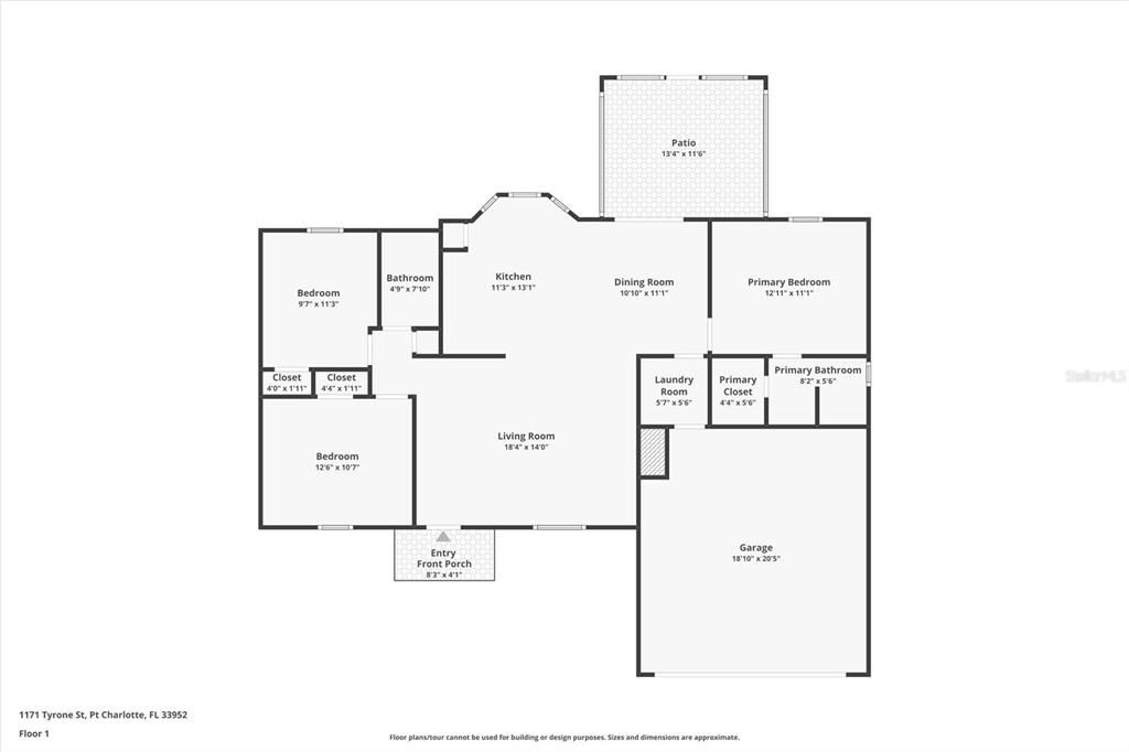 For Sale: $245,000 (3 beds, 2 baths, 1244 Square Feet)