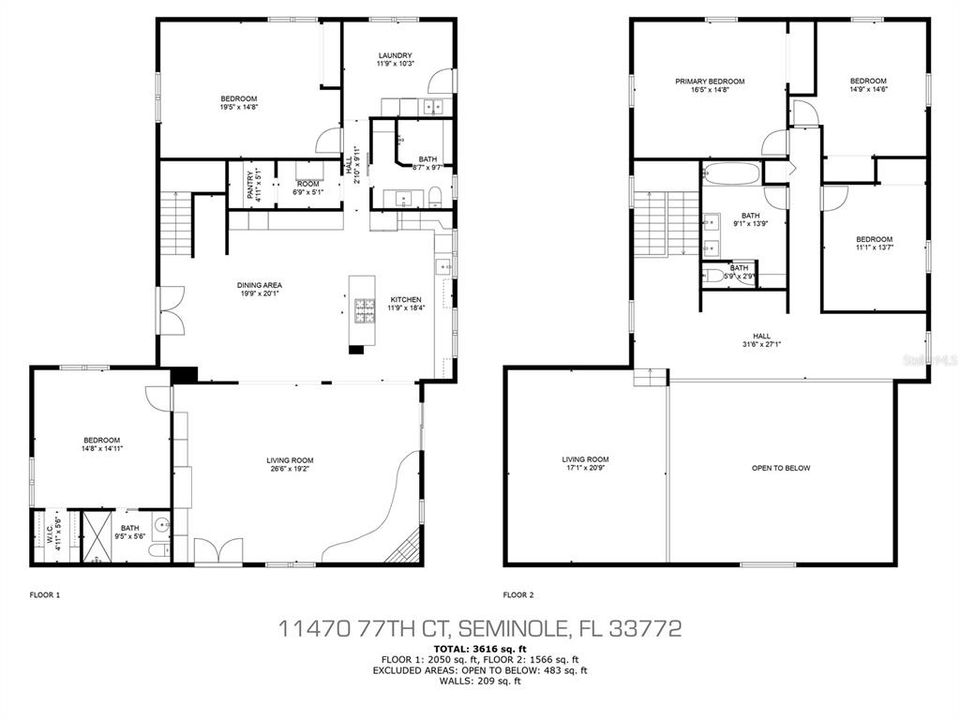 待售: $950,000 (5 贝兹, 3 浴室, 3728 平方英尺)