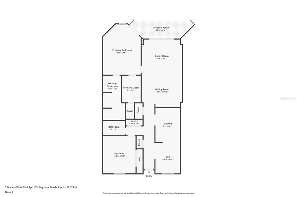 На продажу: $259,000 (2 спален, 2 ванн, 1400 Квадратных фут)