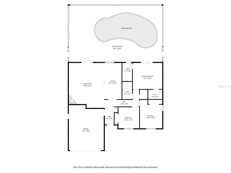 На продажу: $529,900 (3 спален, 2 ванн, 1519 Квадратных фут)