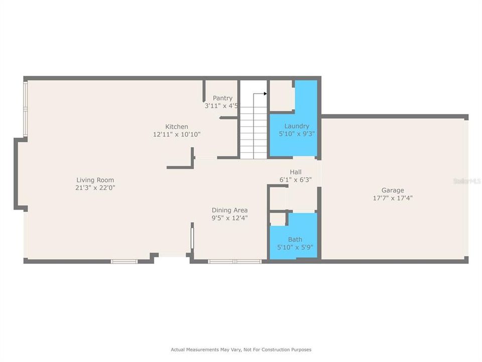 На продажу: $449,900 (3 спален, 2 ванн, 1635 Квадратных фут)