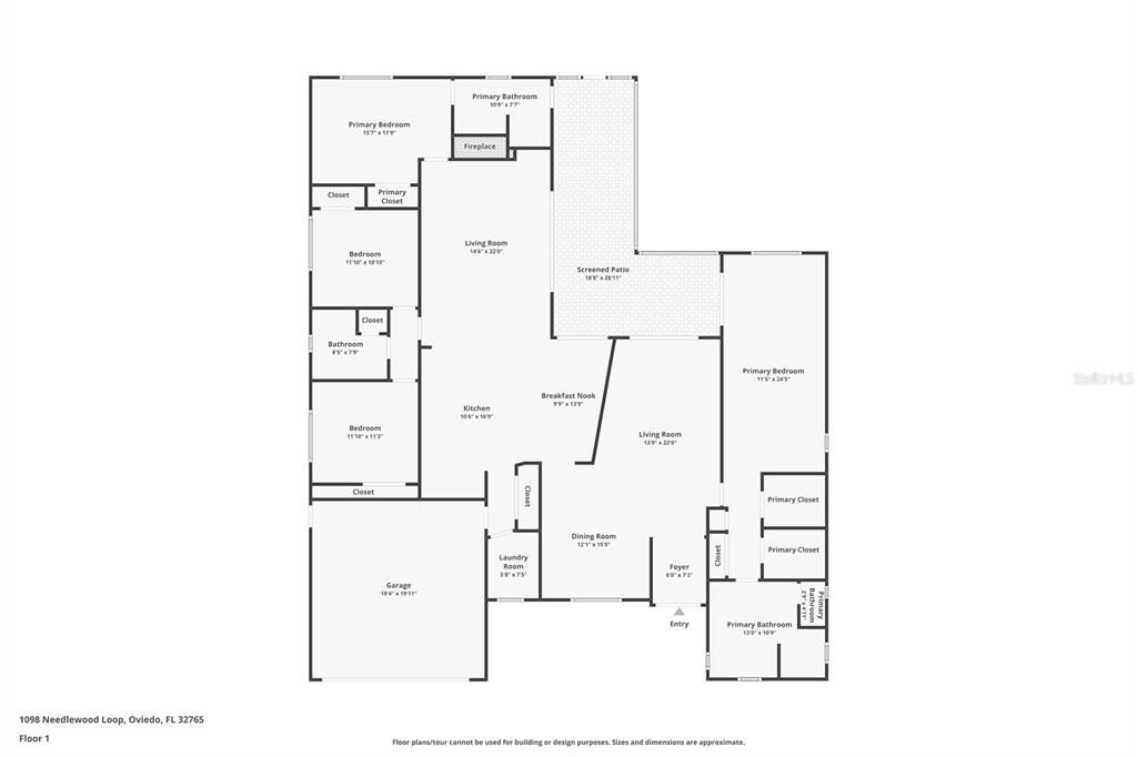 На продажу: $649,000 (4 спален, 3 ванн, 2720 Квадратных фут)