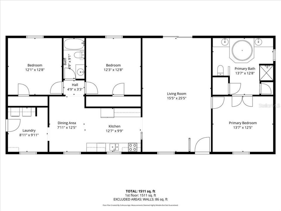 For Sale: $300,000 (3 beds, 2 baths, 1620 Square Feet)