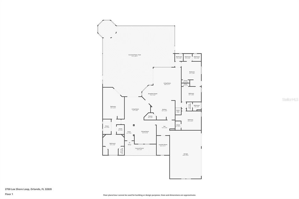 For Sale: $1,550,000 (5 beds, 4 baths, 4773 Square Feet)