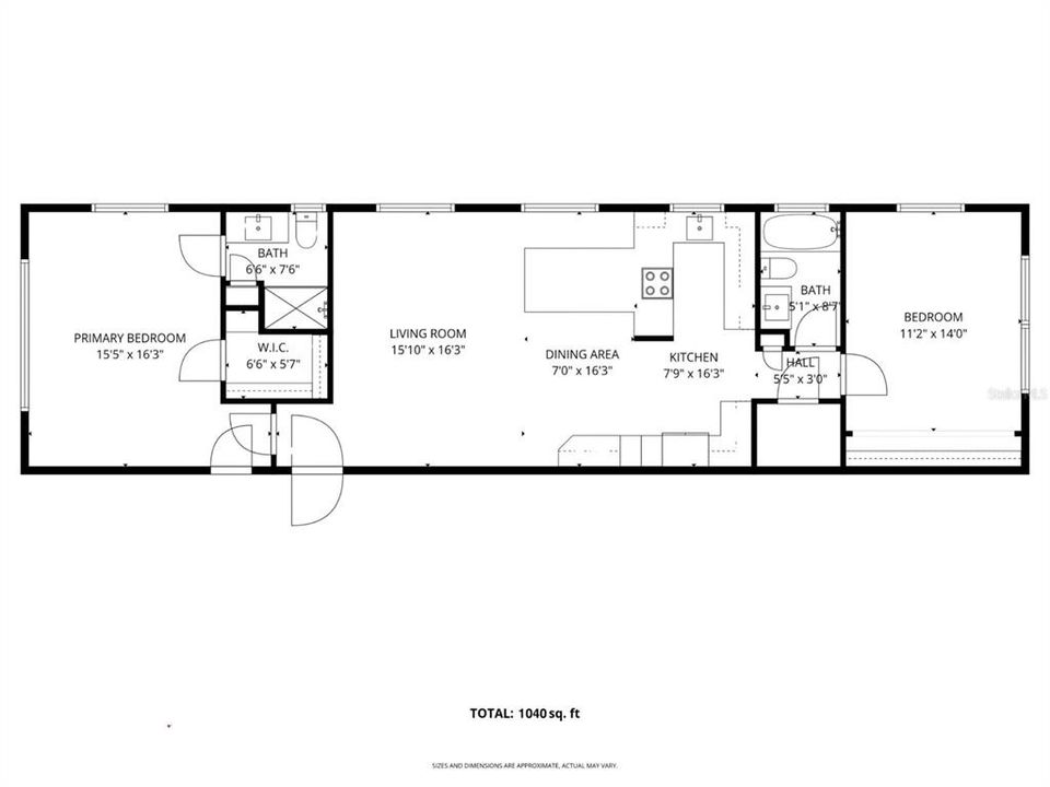 待售: $349,900 (2 贝兹, 2 浴室, 1040 平方英尺)