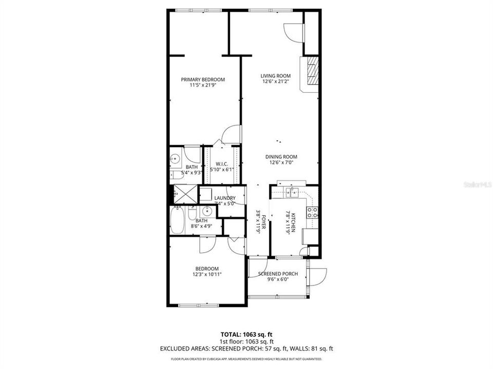For Sale: $229,900 (2 beds, 2 baths, 1060 Square Feet)