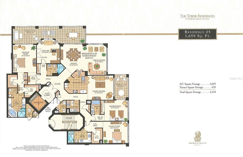 На продажу: $3,750,000 (4 спален, 4 ванн, 3659 Квадратных фут)