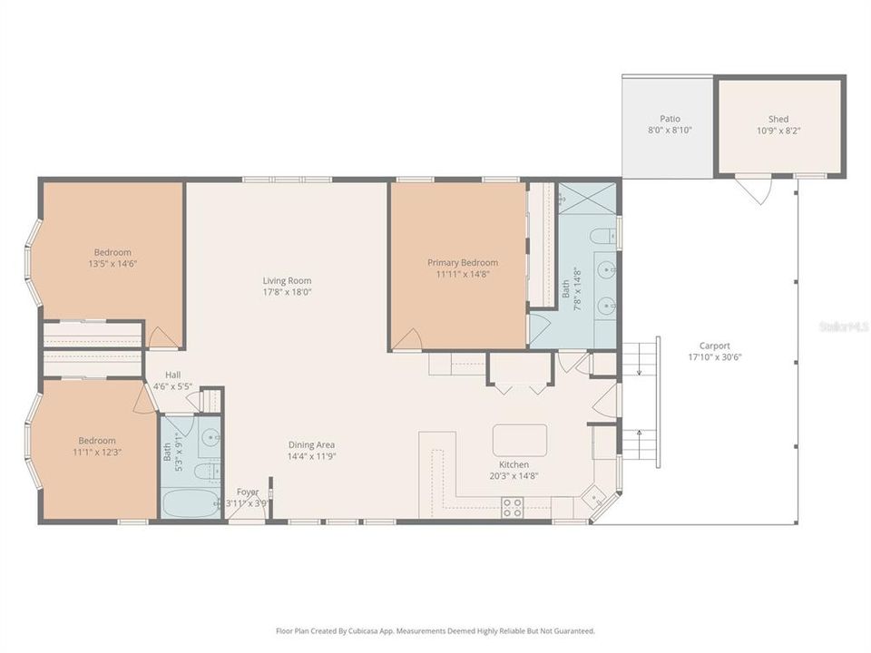 待售: $239,000 (3 贝兹, 2 浴室, 1560 平方英尺)