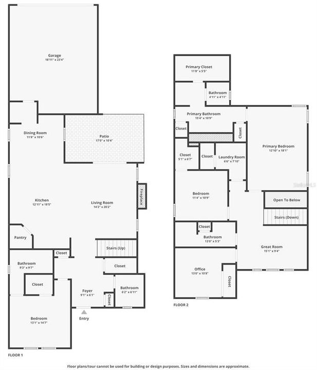 На продажу: $550,000 (4 спален, 3 ванн, 2292 Квадратных фут)