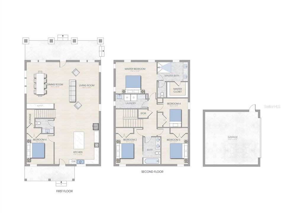 На продажу: $895,000 (5 спален, 2 ванн, 2618 Квадратных фут)
