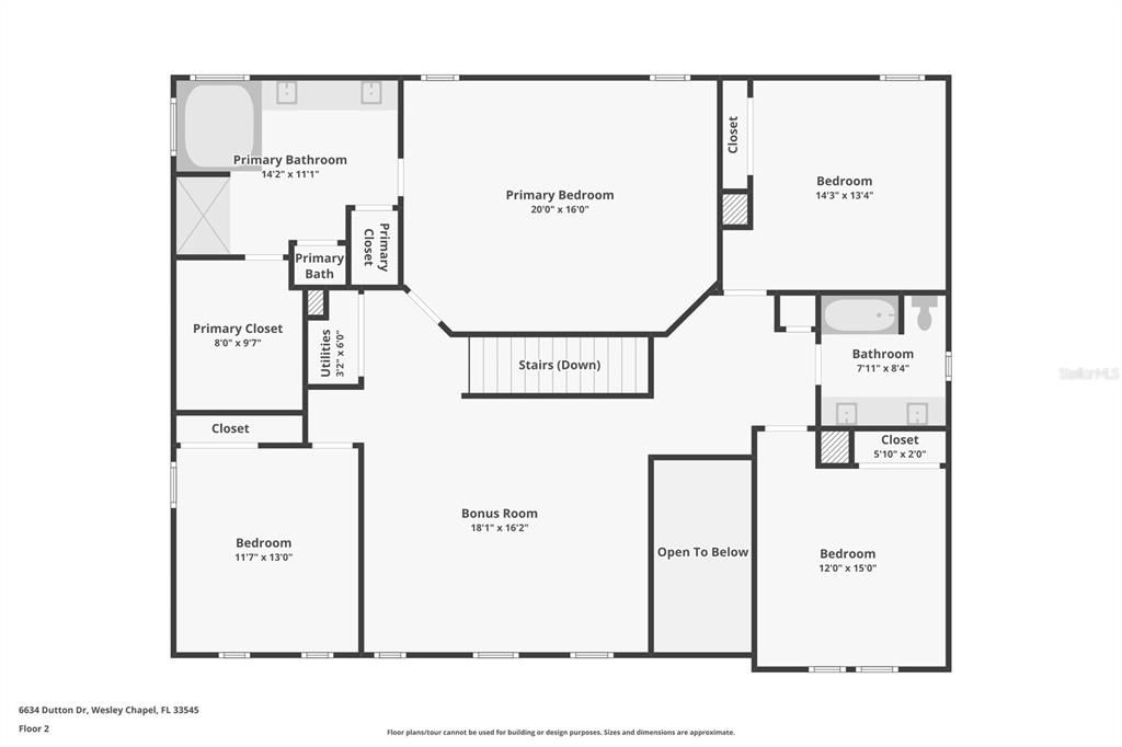 待售: $600,000 (4 贝兹, 2 浴室, 3292 平方英尺)