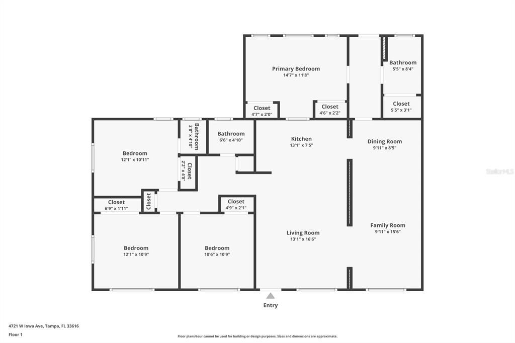 For Rent: $2,700 (4 beds, 2 baths, 1626 Square Feet)