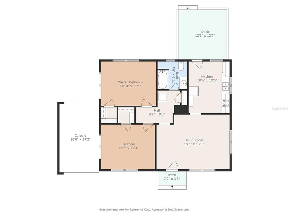 For Sale: $169,900 (2 beds, 1 baths, 952 Square Feet)