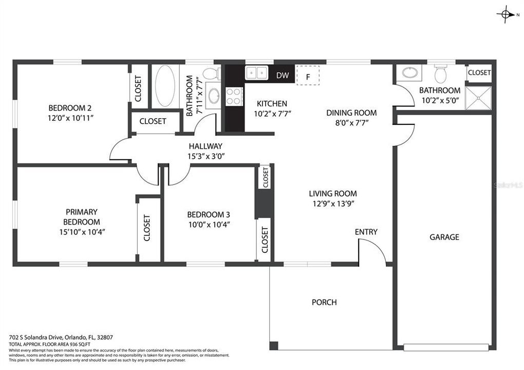 For Sale: $315,000 (3 beds, 2 baths, 946 Square Feet)