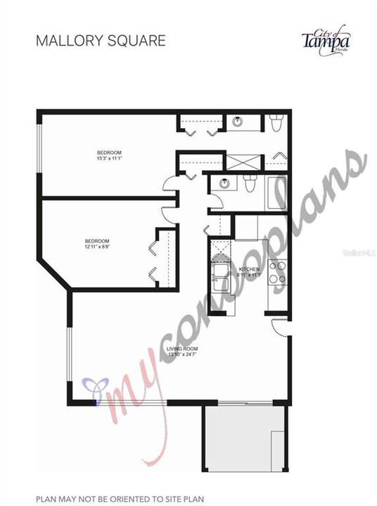 For Rent: $2,000 (2 beds, 2 baths, 995 Square Feet)