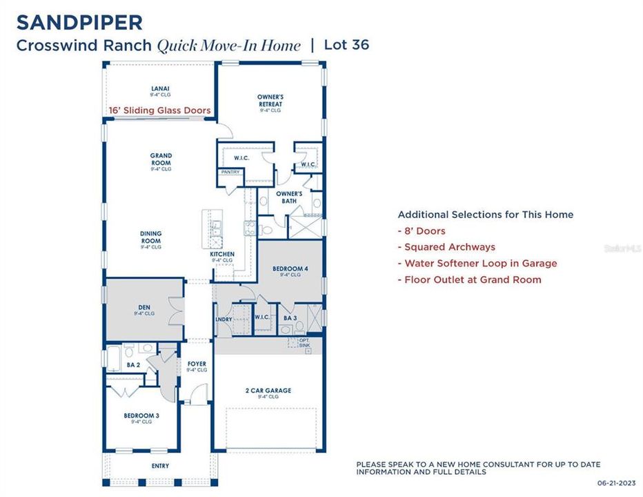 На продажу: $535,000 (3 спален, 3 ванн, 2142 Квадратных фут)
