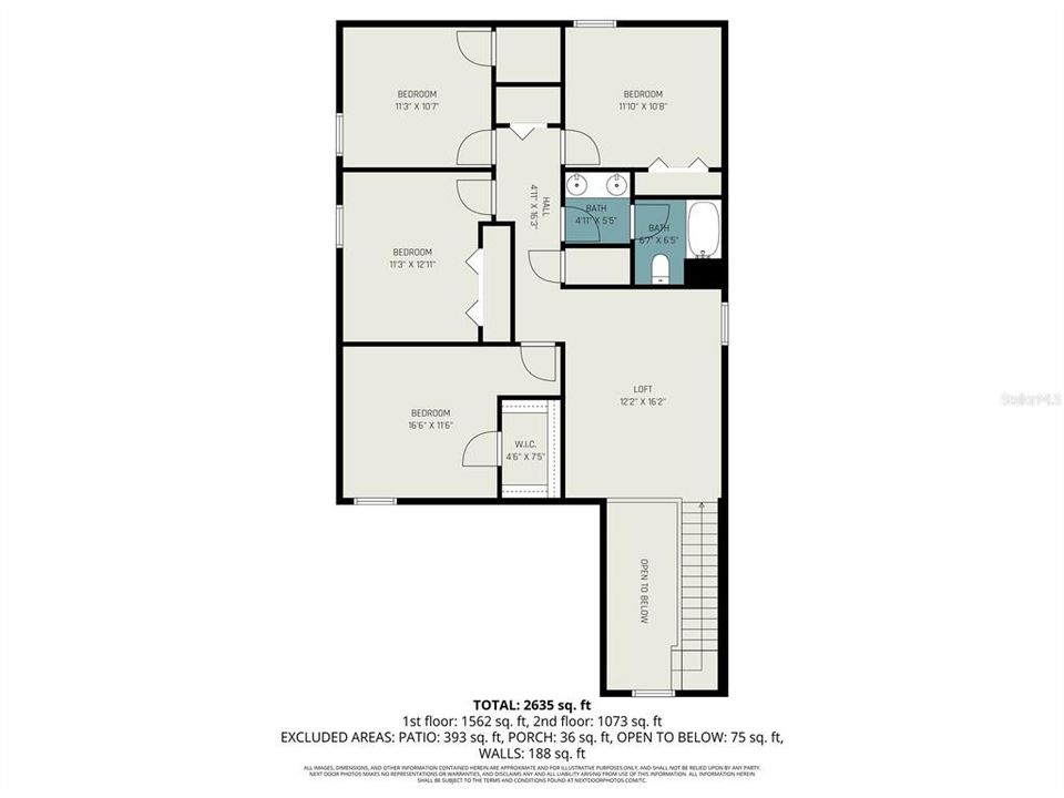 For Sale: $349,900 (5 beds, 2 baths, 2415 Square Feet)