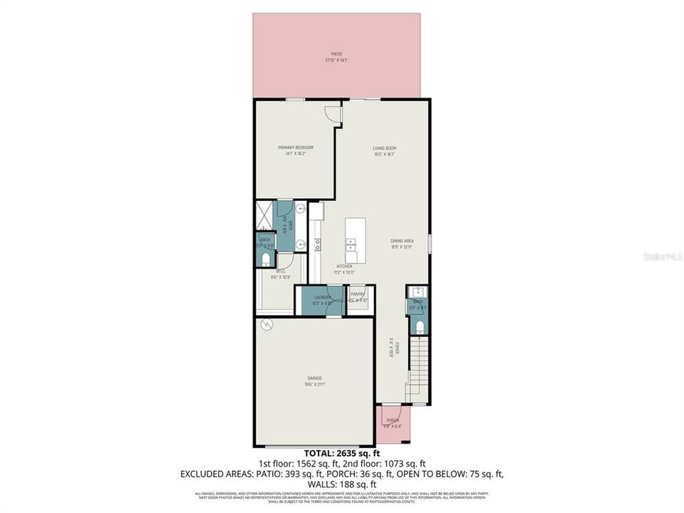 For Sale: $349,900 (5 beds, 2 baths, 2415 Square Feet)