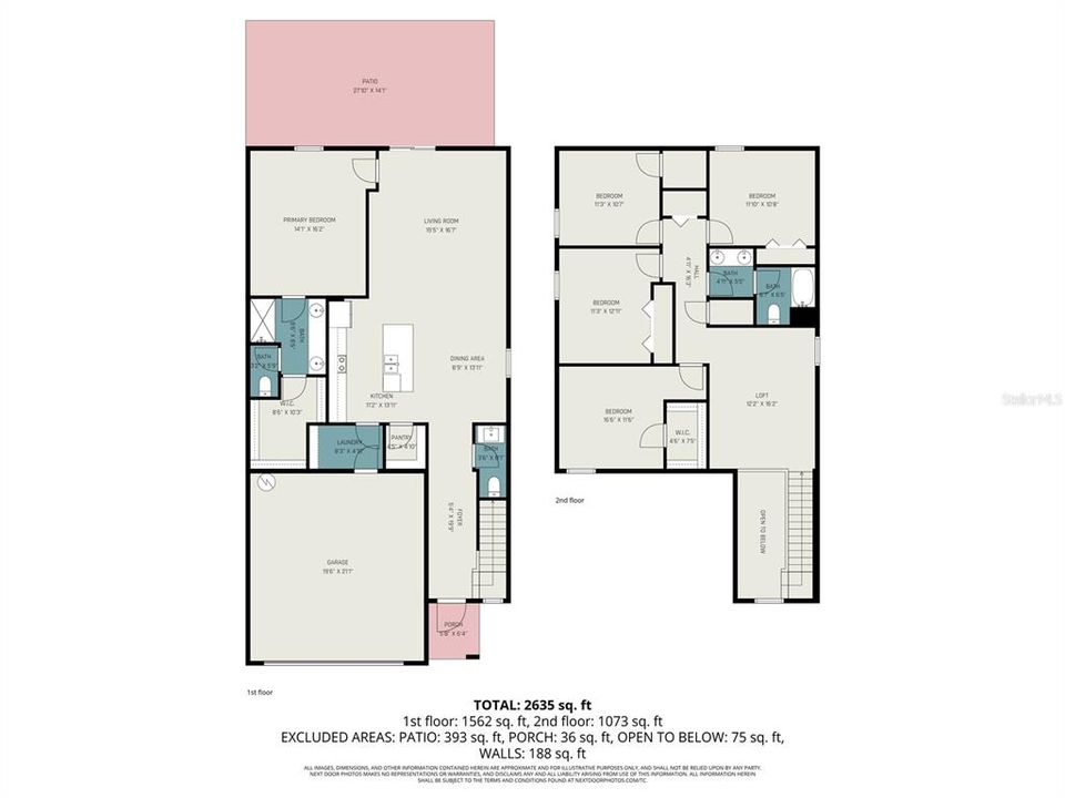 For Sale: $349,900 (5 beds, 2 baths, 2415 Square Feet)