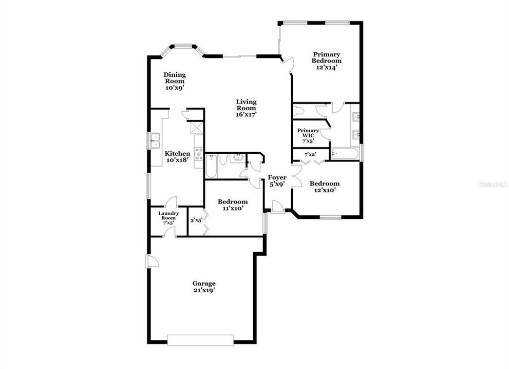 For Rent: $2,295 (3 beds, 2 baths, 1363 Square Feet)