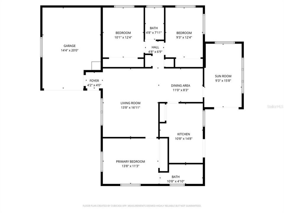 На продажу: $449,900 (3 спален, 2 ванн, 1360 Квадратных фут)