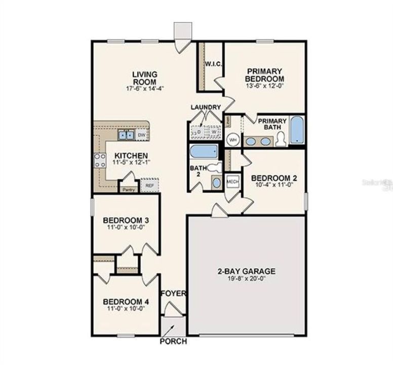 For Sale: $369,999 (4 beds, 2 baths, 1453 Square Feet)