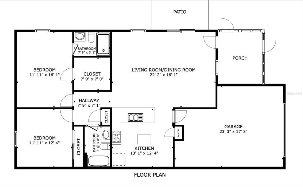 待售: $275,000 (2 贝兹, 2 浴室, 1156 平方英尺)