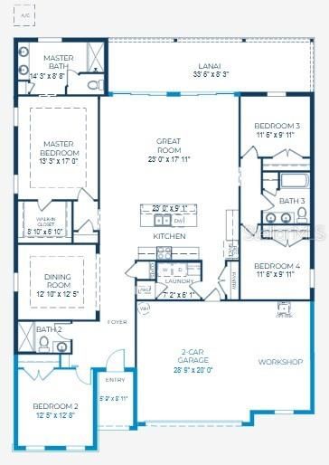 For Sale: $379,900 (4 beds, 3 baths, 2286 Square Feet)