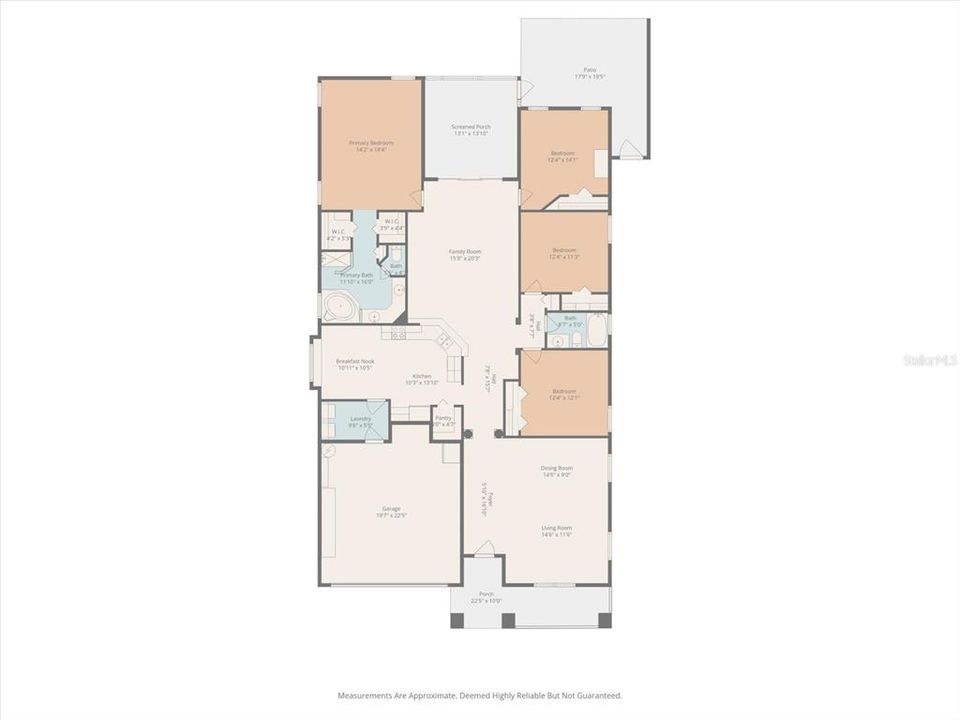 На продажу: $474,900 (4 спален, 2 ванн, 2388 Квадратных фут)