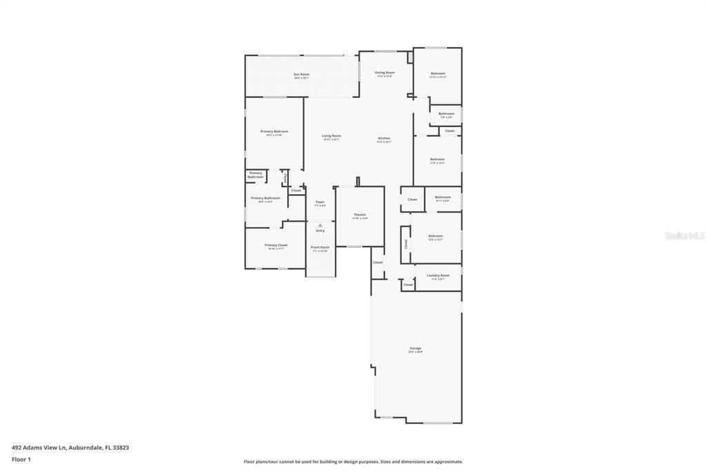 На продажу: $840,000 (4 спален, 3 ванн, 2701 Квадратных фут)