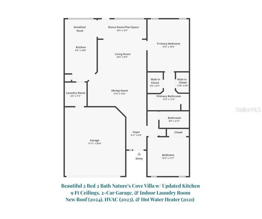 En Venta: $364,900 (2 camas, 2 baños, 1375 Pies cuadrados)