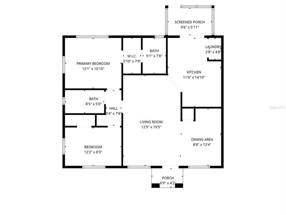 For Sale: $199,000 (2 beds, 2 baths, 1044 Square Feet)