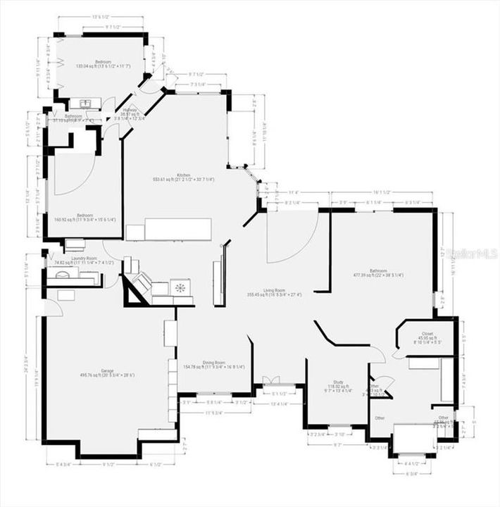 待售: $375,000 (3 贝兹, 2 浴室, 2554 平方英尺)