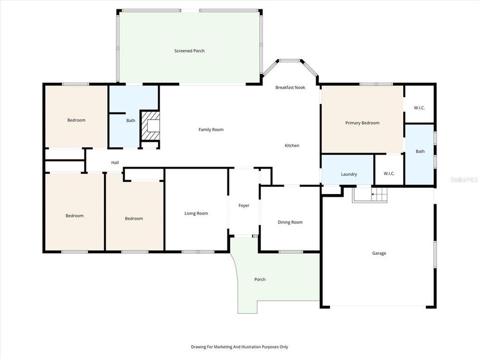 En Venta: $455,000 (4 camas, 2 baños, 2056 Pies cuadrados)