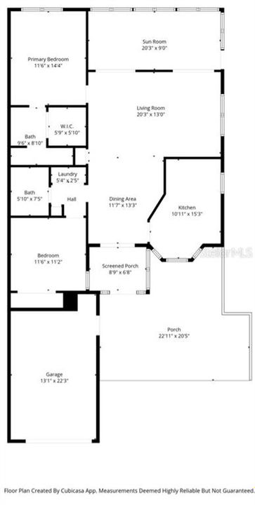 Active With Contract: $239,900 (2 beds, 2 baths, 1201 Square Feet)