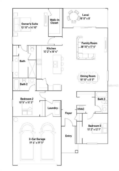 For Sale: $685,000 (3 beds, 3 baths, 1849 Square Feet)