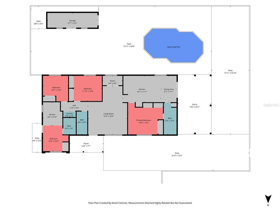 For Sale: $485,000 (4 beds, 3 baths, 1566 Square Feet)