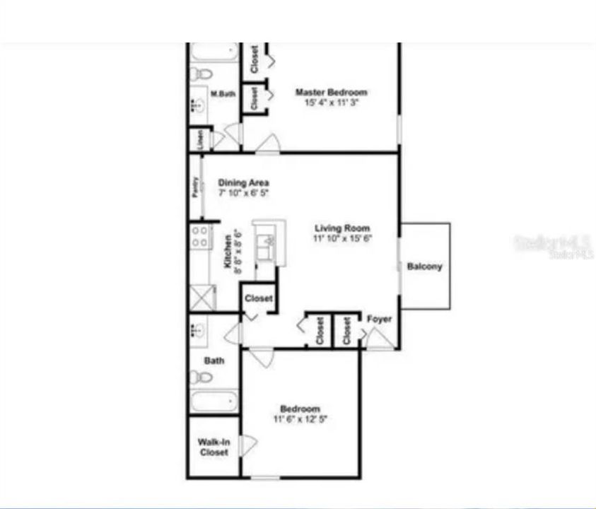 For Sale: $189,000 (2 beds, 2 baths, 910 Square Feet)