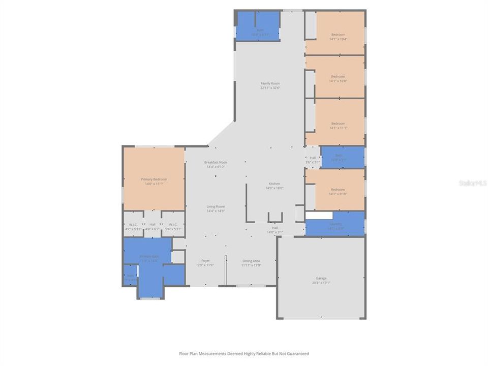 For Sale: $359,900 (5 beds, 3 baths, 2782 Square Feet)